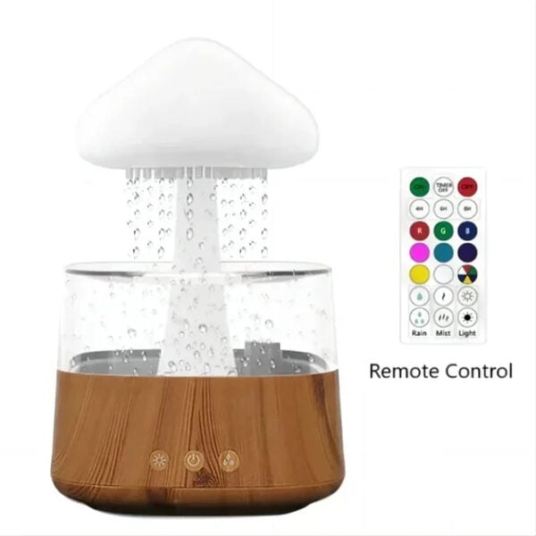 Newmelo Gloomie Rain Cloud Humidifier Brown With Remote