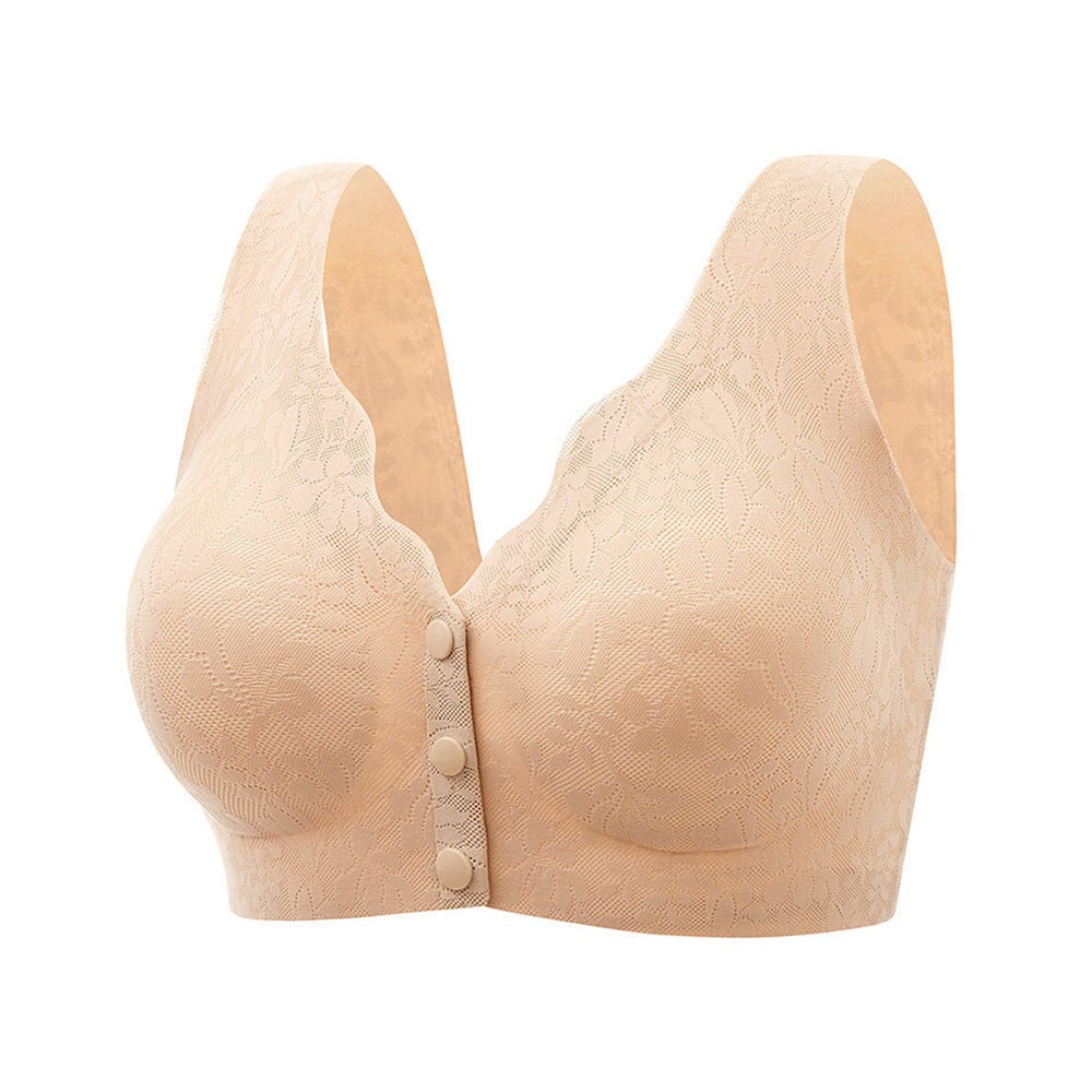 Anyidea Ion Lifting Correction Lymphvity Detoxification Bra Beige / M
