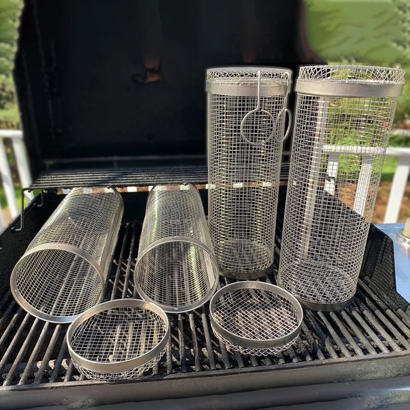 Dotmalls Rolling Grilling Basket