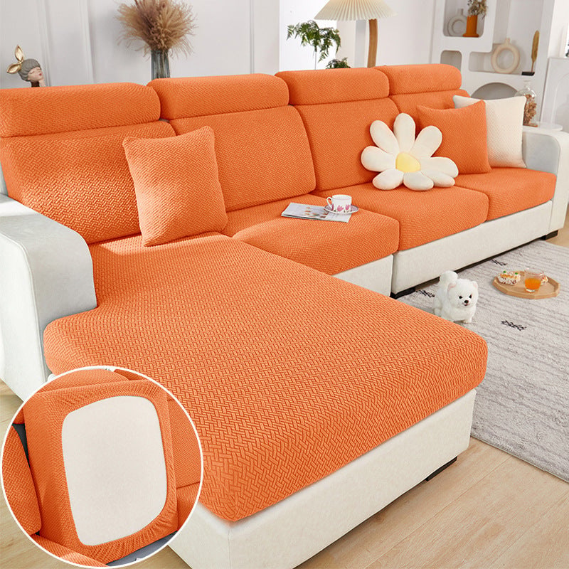 Nolan Interior Magic Sofa Cover – Classic | Sectional Slipcovers Pillow (1Pc) / Orange
